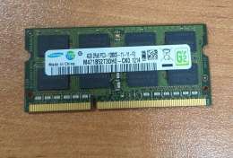 Память DDR3 4Gb 1600Mhz So-Dimm Samsung M471B5273DH0 (БУ)