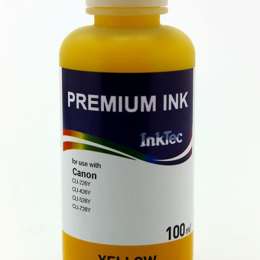 Чернила Canon CLI-521Y/221Y InkTec Yellow 100мл.