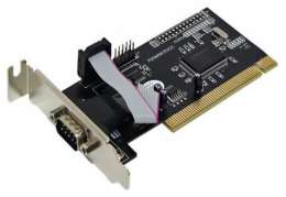 Контроллер COM (1 внешн. 9pin + 1 внутр. 9pin) STLab 'I-212' Low Profile (PCI)
