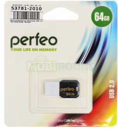 USB-накопитель (флешка) Perfeo M02 64Gb (USB 2.0)